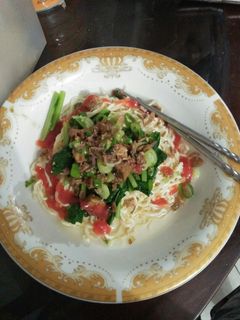 Foto resep 7. Mie ayam abang abang