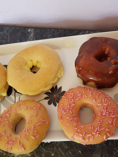 Una foto de Donas Súper FÁCILES Y AL HORNO🥯🥯