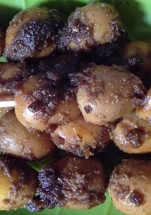 Foto resep Sate telur puyuh simple