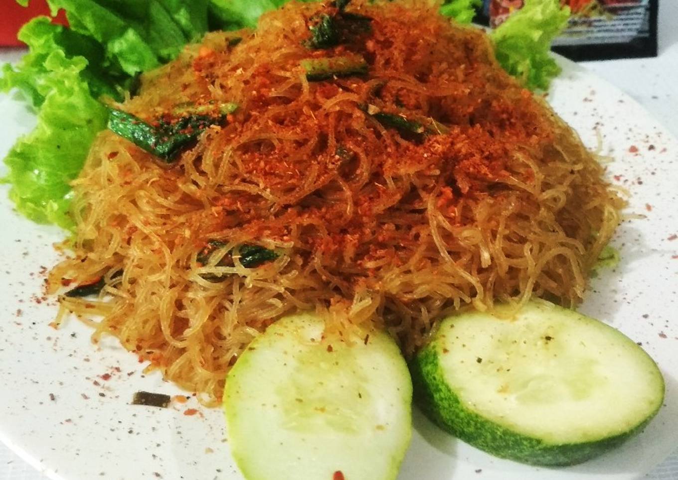 Bihun Goreng Poll Pedas