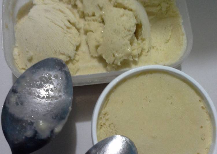 Langkah Mudah untuk Membuat Es cream jagung, Menggugah Selera