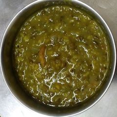 A picture of Tadke wali moong dal.