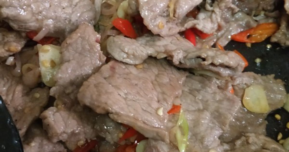 Resep Se'i Sapi Simple oleh Mutty Nurmalita - Cookpad