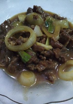 Foto resep Beef teriyaki rumahan rasa mantul