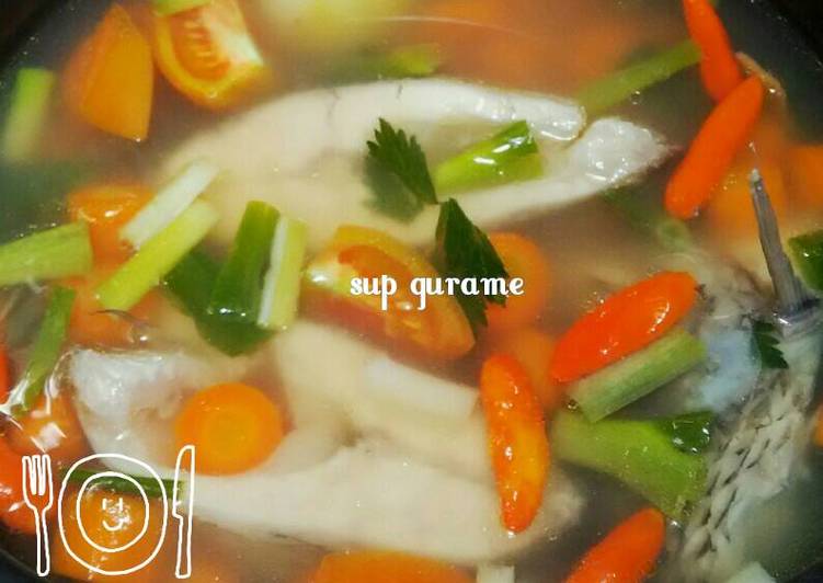 Resep Sup Gurame Simple oleh My Name is Rahma - Cookpad