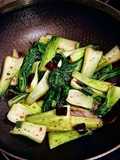 Tumis Pakcoy a la Sichuan