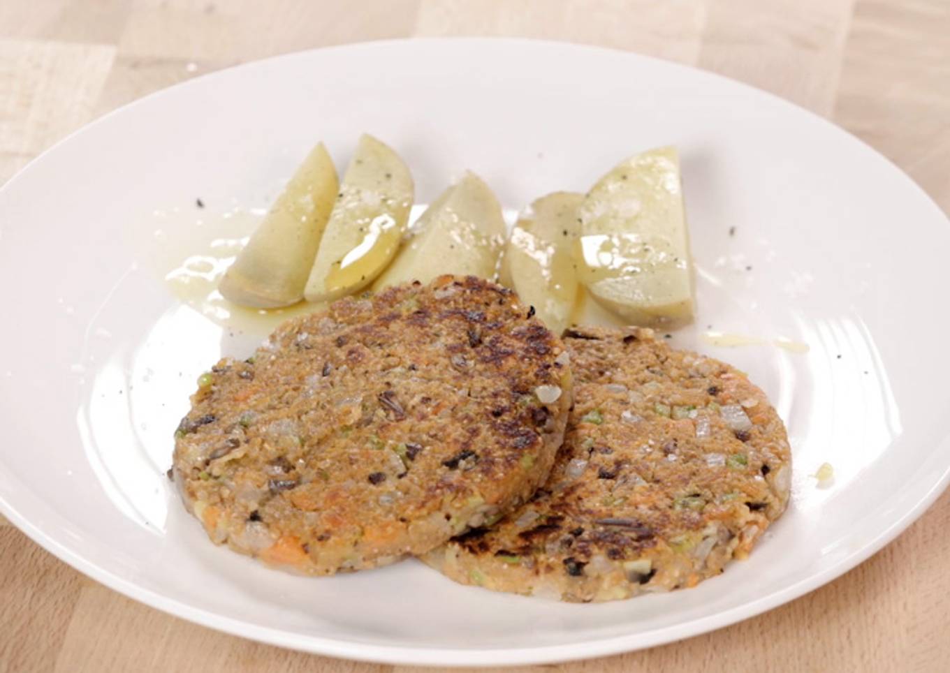 Hamburguesa de quinoa - Veggie Burger | Lékué