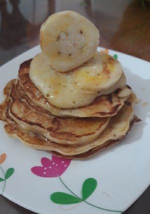 Hình của món Pancake Chuối.