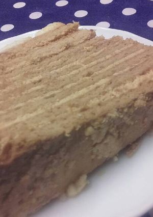 Una foto de Tarta de miel o medovnik