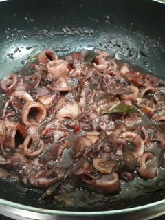 Foto resep Tumis Cumi Hitam