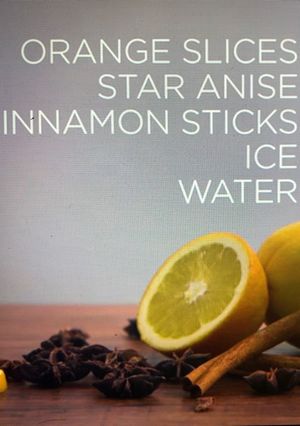 Una foto de Infusión Naranja-Canela-Anís