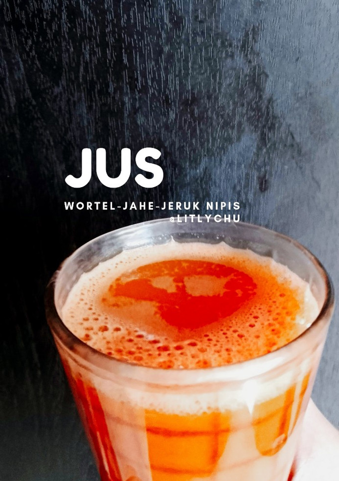 Foto resep Jus Wortel-Jahe-Jeruk Nipis