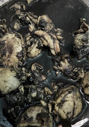 Foto resep Cumi / balakutak bumbu hitam
