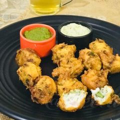 Punugulu a SouthIndian tea time snack A picture of Punugulu a SouthIndian tea time snack.