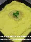 Puré de papa amarilla/criolla gourmet - recetas navideñas