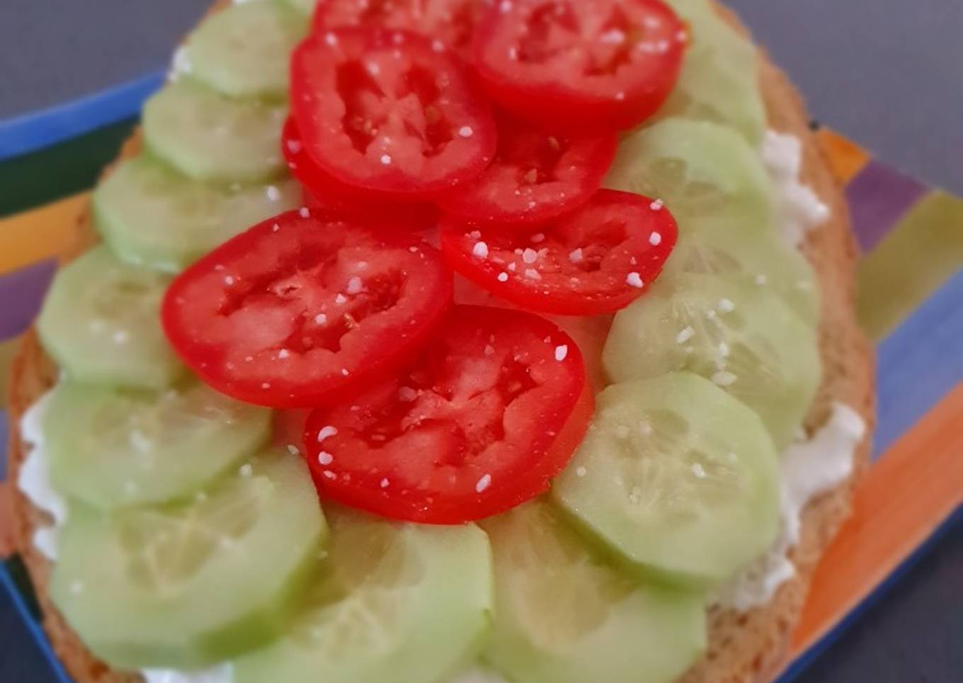 Bruschetta cœur de burrata #posterestival