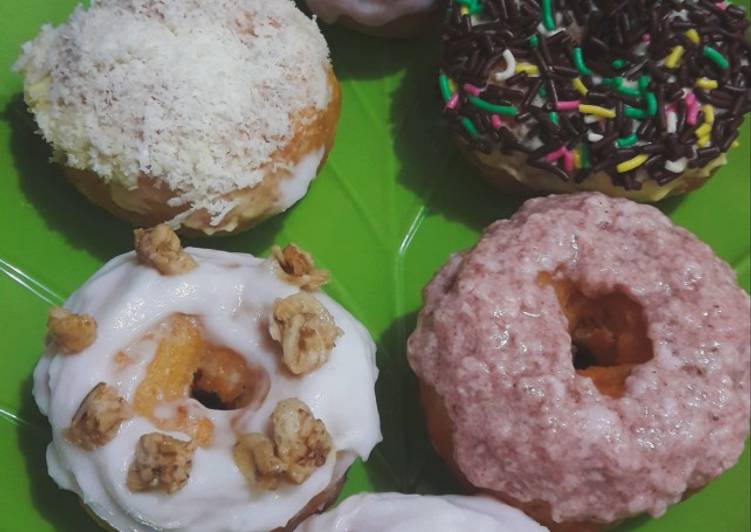 Cara Menghidangkan Soft Donuts Kekinian