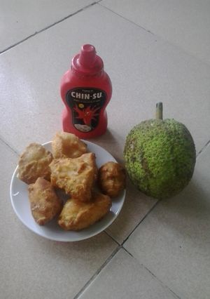Hình của món Sake chiên giòn.