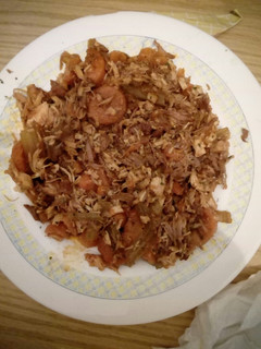Una foto de Ropa vieja (sobras del cocido Frito)
