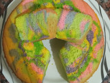 Chiffon Cake Unicorn by Mba Ricke