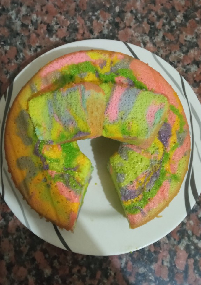 Foto resep Chiffon Cake Unicorn by Mba Ricke