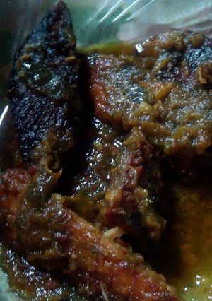 Foto resep Tongkol sambal hijau😘👍