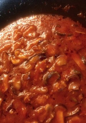 Una foto de Salsa tipo arrabbiata para pasta