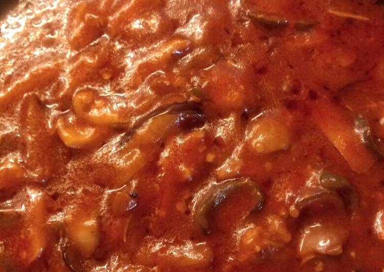 Salsa tipo arrabbiata para pasta