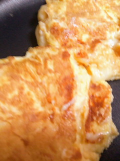 Una foto de Tortilla de queso