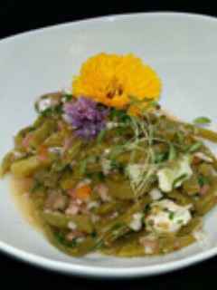 Una foto de Ensalada de nopales