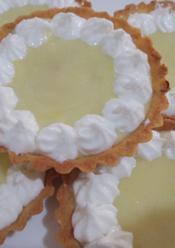 صورة لوصفة تارتولات بكريمة الليمون 😍😋