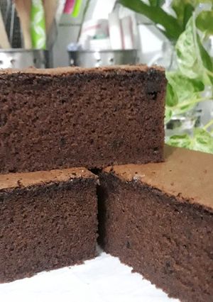 Foto resep Bolu coklat tanpa pengembang