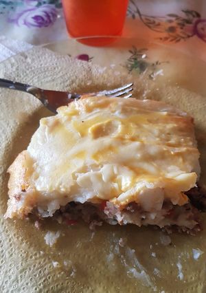 Una foto de Pastel de papas