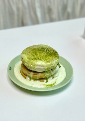 Hình của món Matcha Pancakes 🥞.
