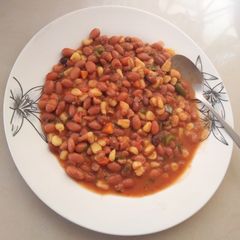 A picture of Spicy githeri.#4weekschallenge.