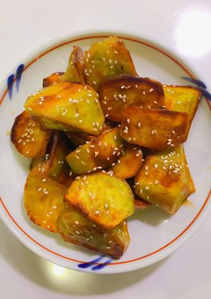 Hình của món Khoai lang chiên kiểu nhật.