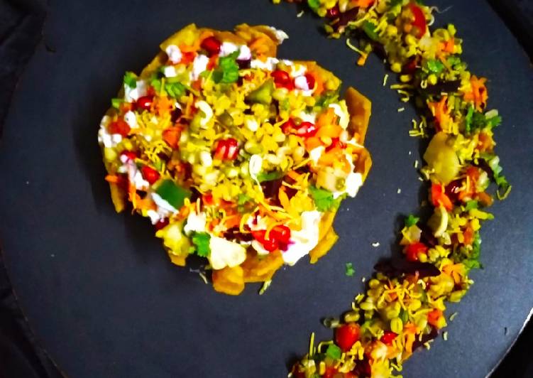 Sprouts Corn Tokri Chaat