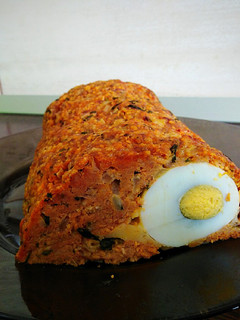 Sajtos, tojásos egészben sült fasírt 🧀🥩 recept fotója