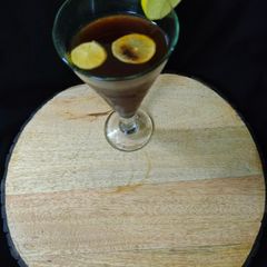 A picture of Peach ice tea.