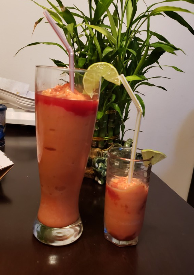 Una foto de Smoothies de naranja 🍊