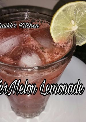 A picture of Watermelon Lemonade Recipe.
