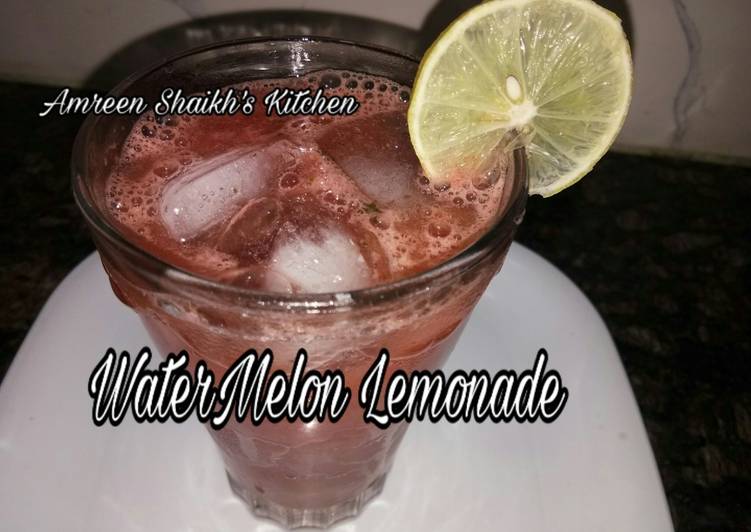 Easiest Way to Make Speedy Watermelon Lemonade Recipe
