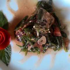 รูปของ Ikan asin peda cabe ijo