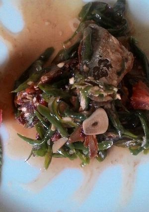 Foto resep Ikan asin peda cabe ijo