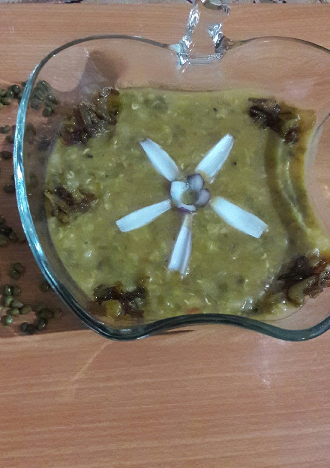 عکسی از دستور خوراک ماش خوشمزه
