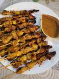 Sate Ayam bumbu Kuning