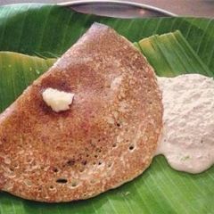 A picture of Ragi dosa.