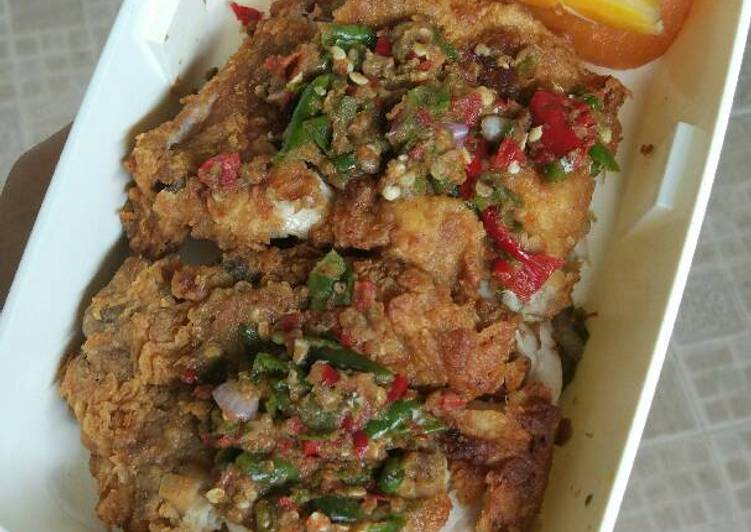 Ayam geprek