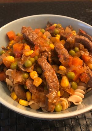 Zöldséges marha ragu recept fotója