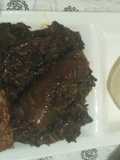 Afang soup with pounded yam
